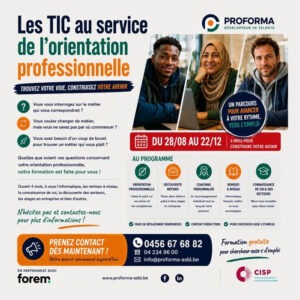 Inscriptions ouvertes pour la prochaine formation gratuite «Les TIC au service de l’orientation professionnelle»
